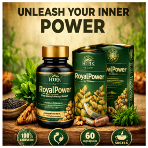 HTRK Royal Power Capsules – Ayurvedic Vitality Booster for Men